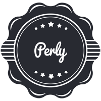 Perly badge logo