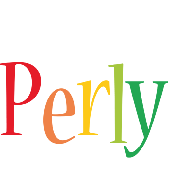 Perly birthday logo