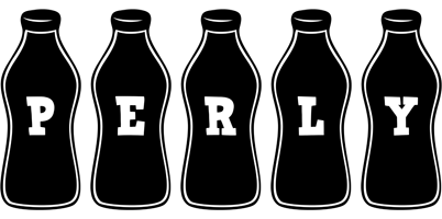 Perly bottle logo