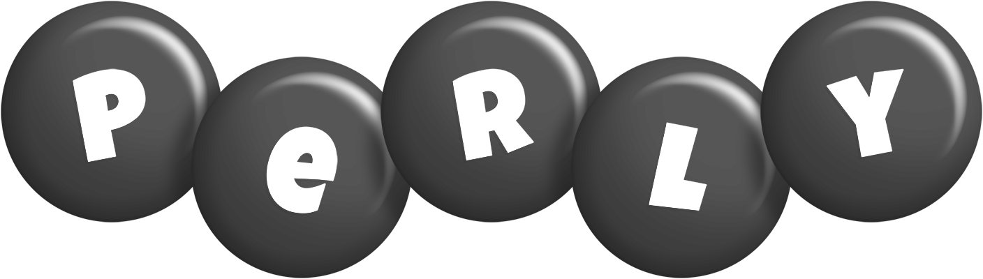 Perly candy-black logo