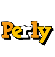 Perly cartoon logo