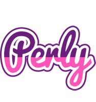 Perly cheerful logo