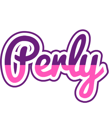 Perly cheerful logo