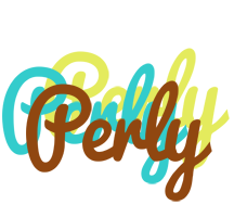 Perly cupcake logo