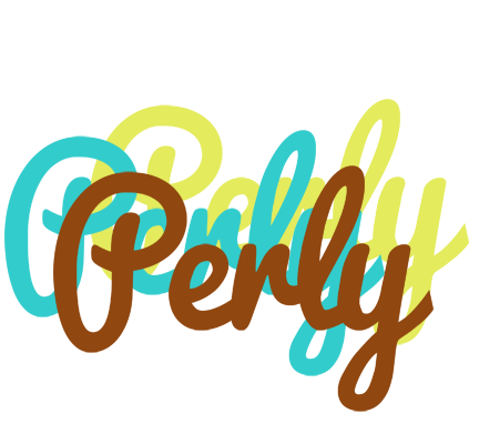 Perly cupcake logo
