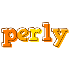 Perly desert logo