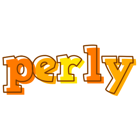 Perly desert logo