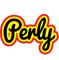 Perly flaming logo