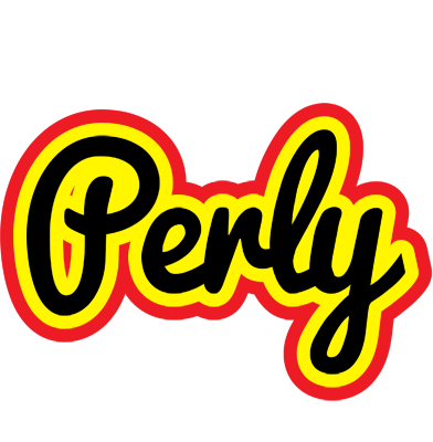 Perly flaming logo