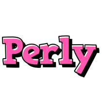 Perly girlish logo