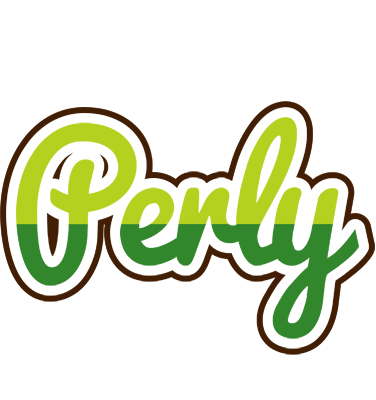 Perly golfing logo