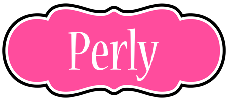 Perly invitation logo