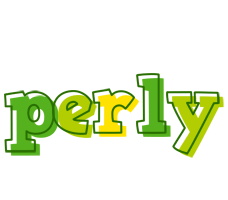 Perly juice logo