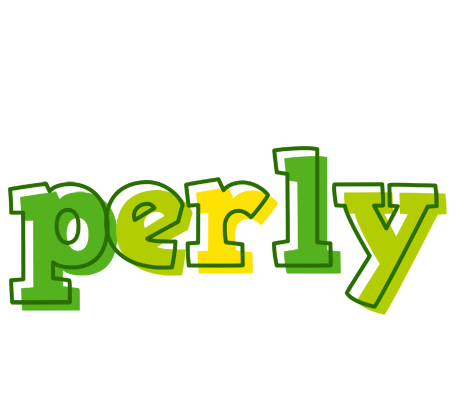 Perly juice logo