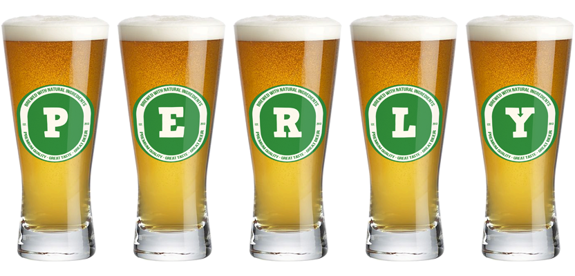 Perly lager logo