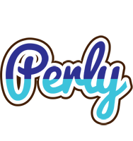 Perly raining logo