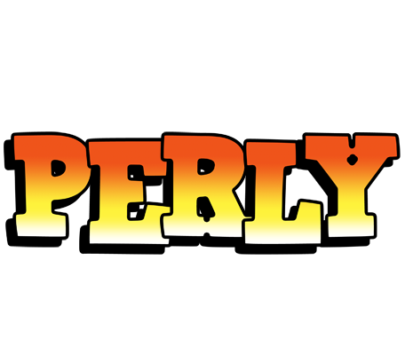 Perly sunset logo
