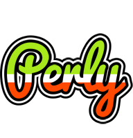 Perly superfun logo