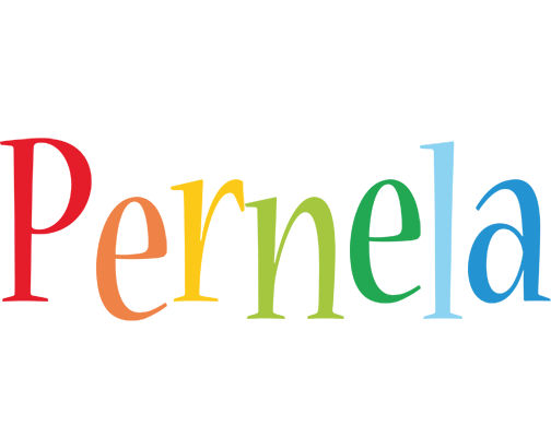 Pernela birthday logo