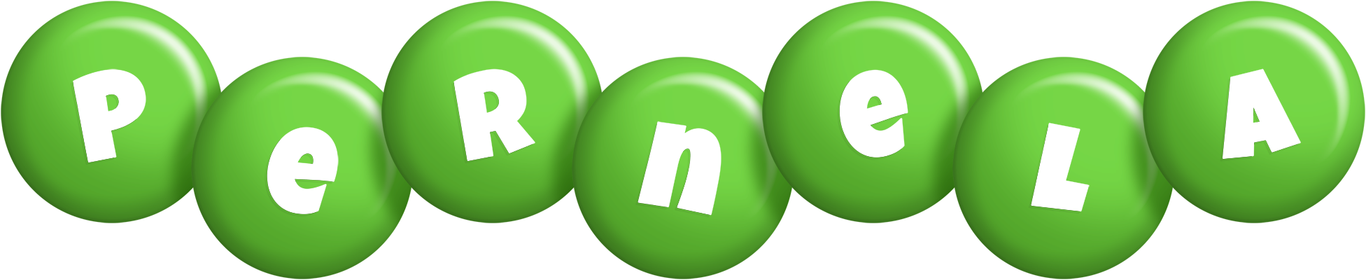 Pernela candy-green logo