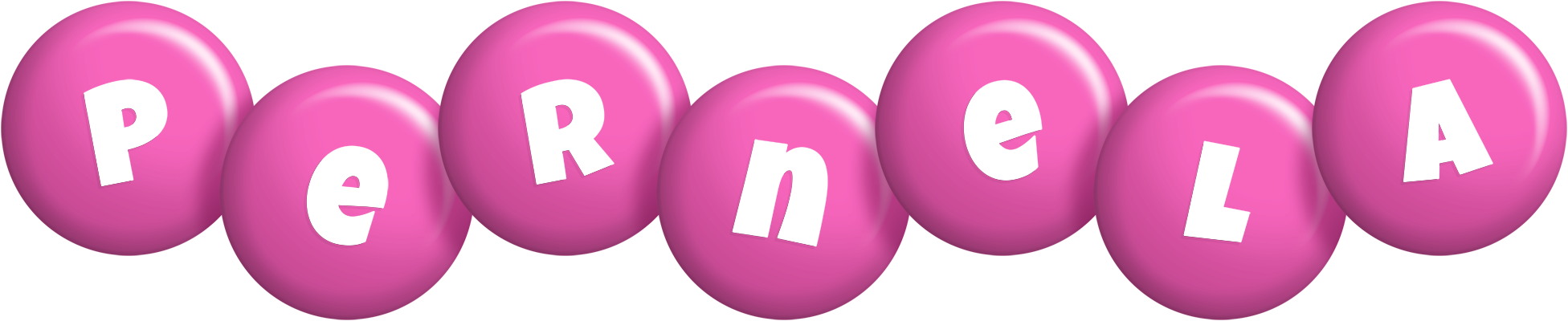 Pernela candy-pink logo