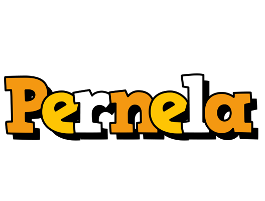 Pernela cartoon logo