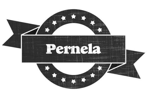 Pernela grunge logo