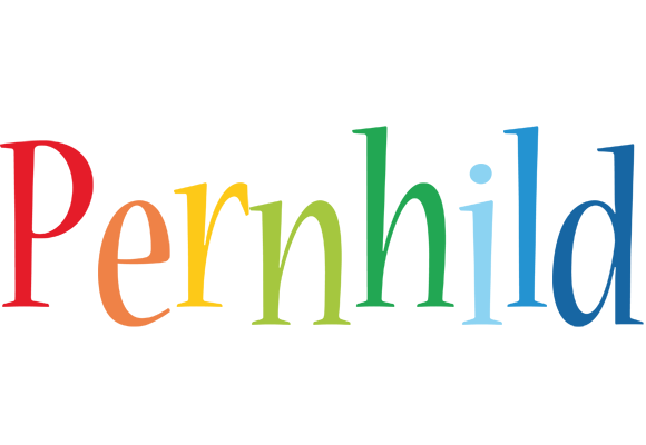 Pernhild birthday logo