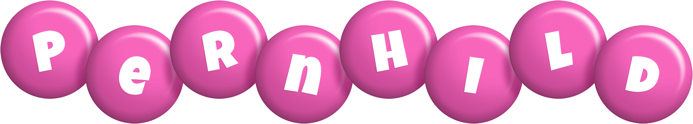 Pernhild candy-pink logo