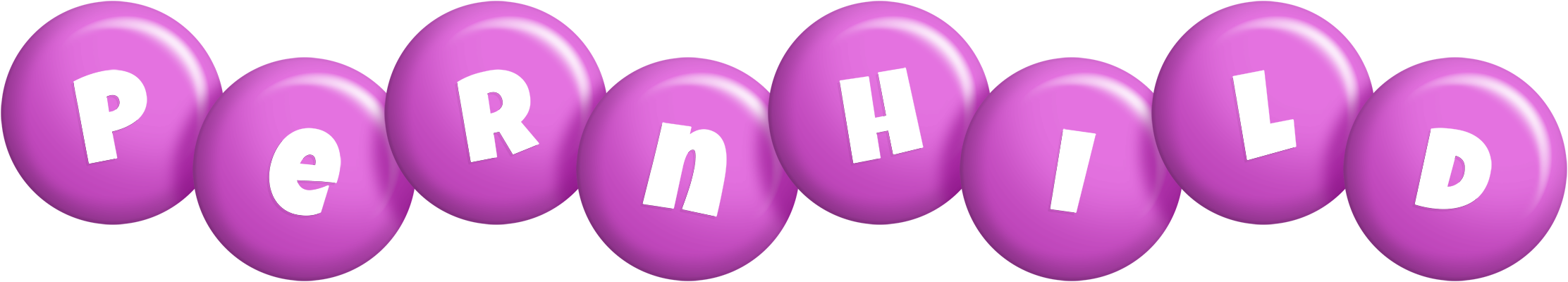 Pernhild candy-purple logo