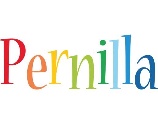 Pernilla birthday logo