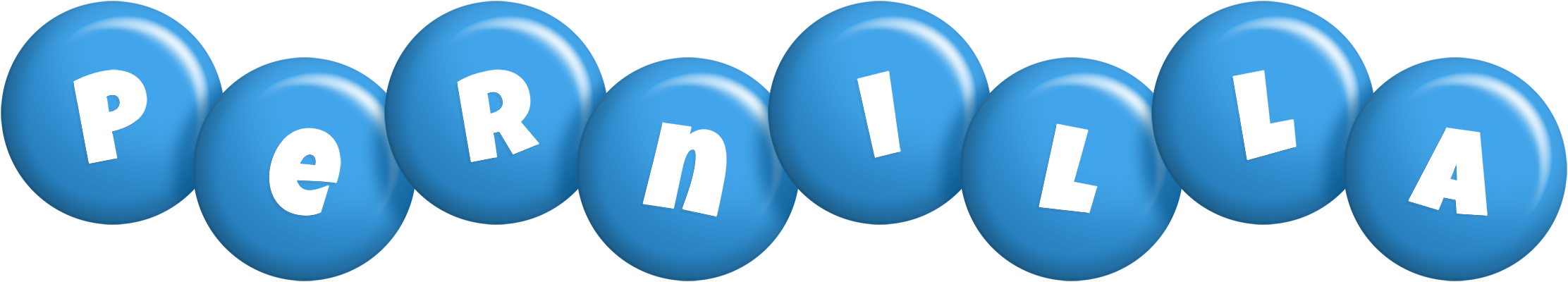 Pernilla candy-blue logo