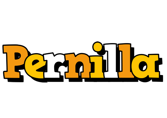 Pernilla cartoon logo
