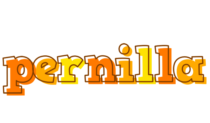 Pernilla desert logo