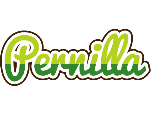 Pernilla golfing logo