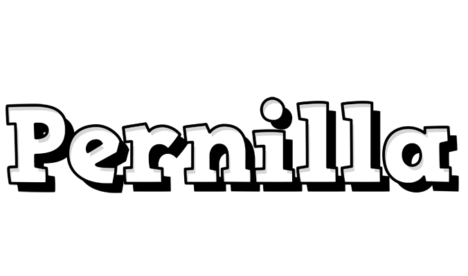 Pernilla snowing logo