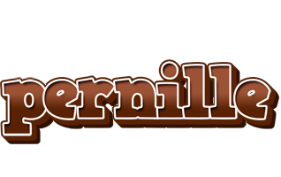 Pernille brownie logo