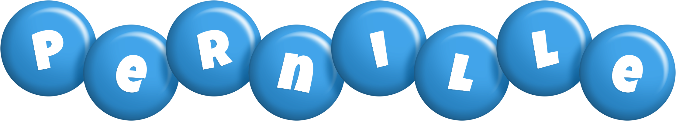 Pernille candy-blue logo