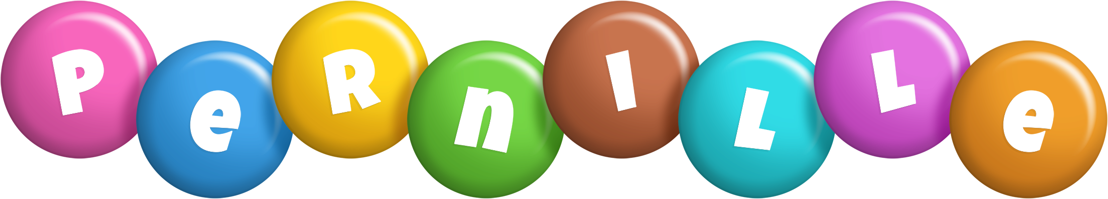Pernille candy logo