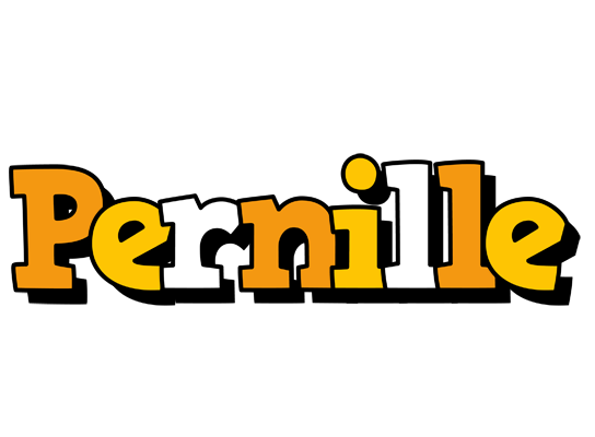 Pernille cartoon logo