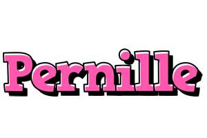 Pernille girlish logo