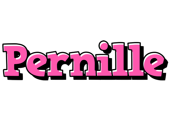 Pernille girlish logo