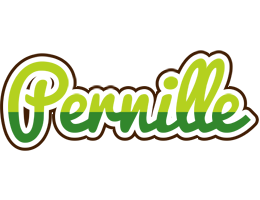 Pernille golfing logo