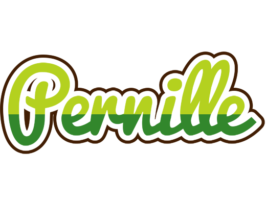 Pernille golfing logo