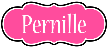 Pernille invitation logo