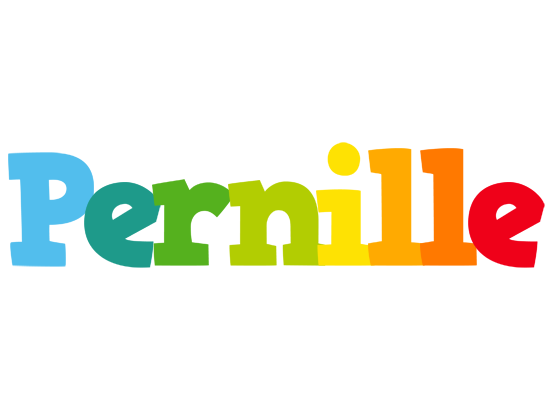 Pernille rainbows logo