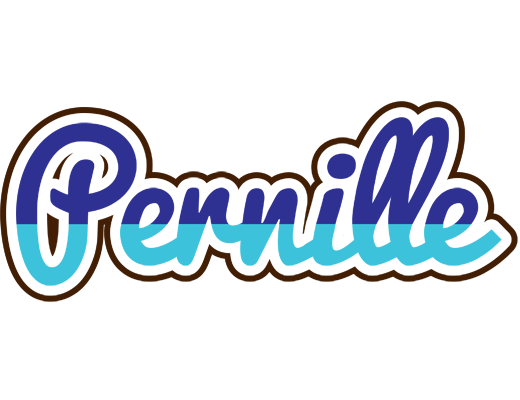 Pernille raining logo