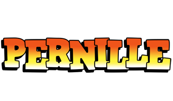 Pernille sunset logo