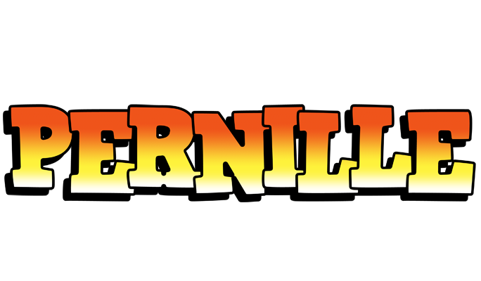 Pernille sunset logo
