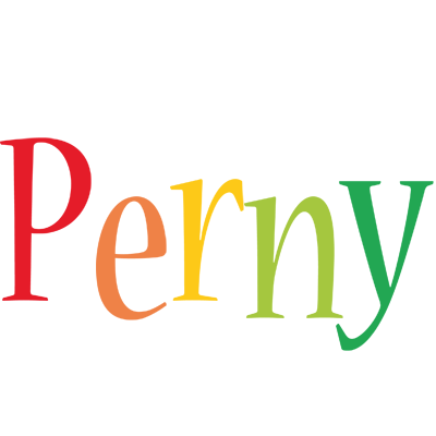 Perny birthday logo